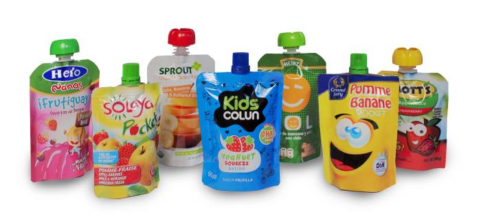 New packaging technologies applied to beverages, fruit puree and yogurt
